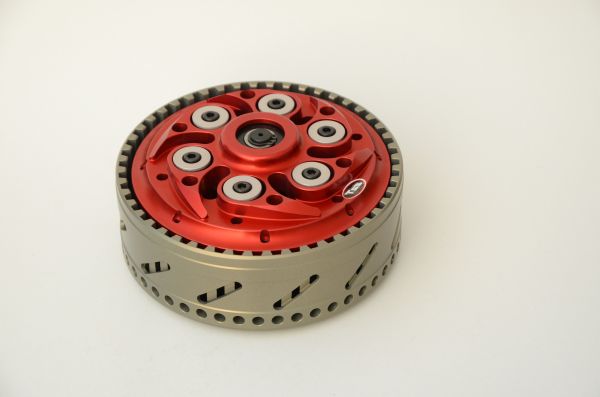 Ducati 1098 1198 TSS Antihoppingkupplung inkl. Kupplungskorb mit 48 Zähne Rampenwinkel 38° Slipper clutch 48T