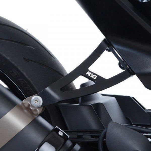 R&G Racing Auspuffhalter "BLACK" Husqvarna Vitpilen 701 2018-