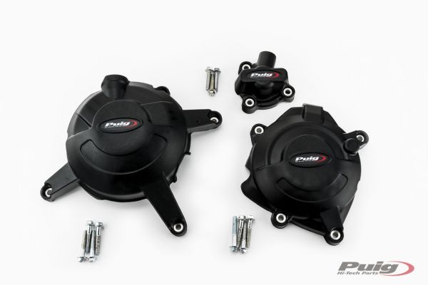 Puig Motordeckelschützer Satz Yamaha MT-125 2016 bis 2019