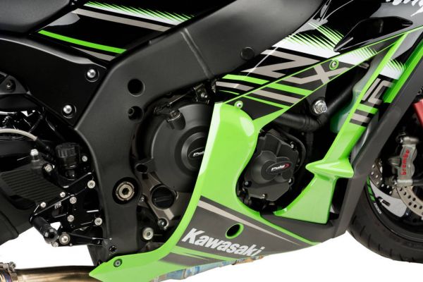 Puig Motordeckelschützer Satz Kawasaki ZX-10R 2011 bis 2019