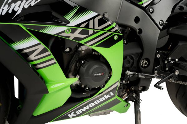Puig Motordeckelschützer Satz Kawasaki ZX-10R 2011 bis 2019