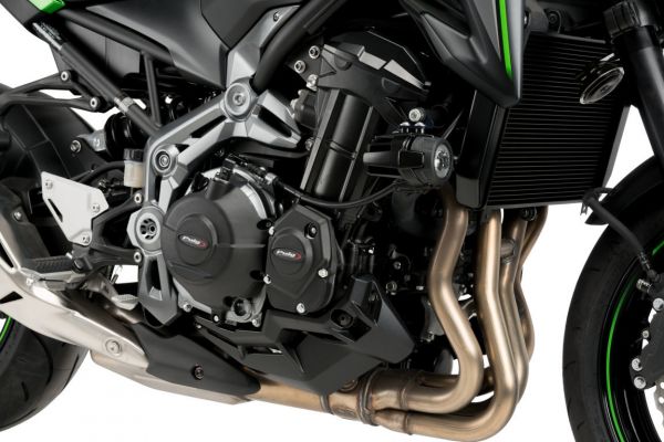 Puig Motordeckelschützer Satz Kawasaki Z900 2017 bis 2019