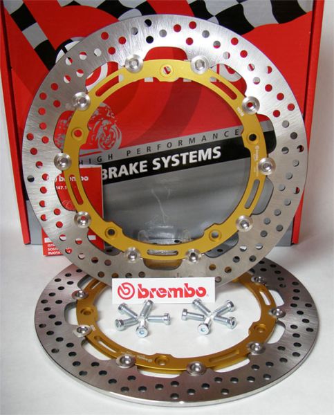 Brembo High-Performance Bremsscheiben Kit 208973751für BMW S 1000 RR '09-'18, BMW S 1000 RR (K67) '19- mit originalen Gußfelgen