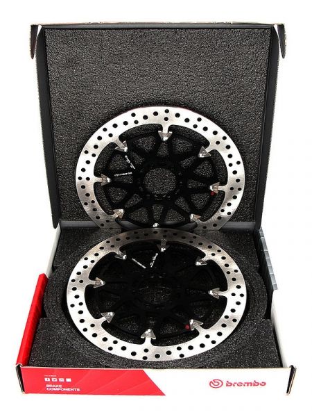 Brembo High-Performance Bremsscheiben Kit 208A98510 für KTM 1190 RC8/R 2008-2015, KTM 1190 RC8 Track 2012, KTM 990 Super Duke R  2007-2011