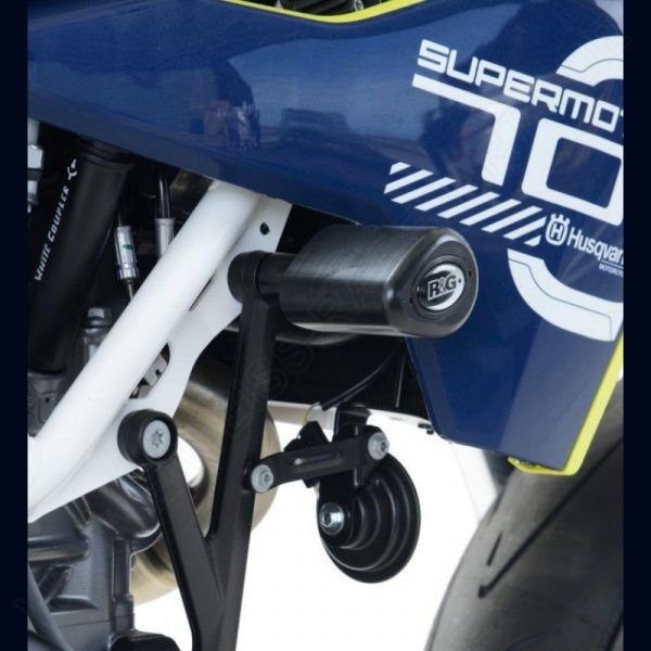 R&G Sturzpads "No Cut" für Husqvarna 701 2015- ,  KTM 690 SMC-R 2019-  und GasGas 700 2022-
