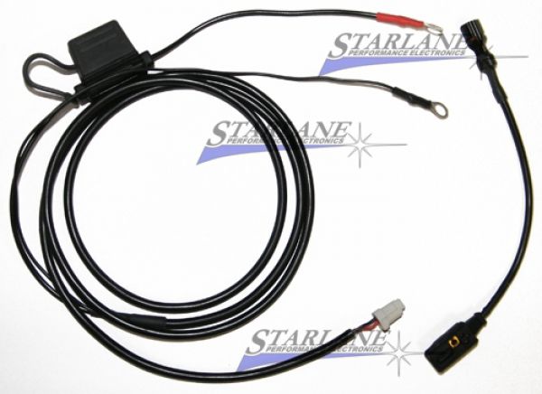 Starlane 12V Anschlusskabel für CORSARO zweite Serie mit Federstiften inklusive kurzem Gerätekabel 12V connection cable for CORARO second series with spring pins inclusive short device cable