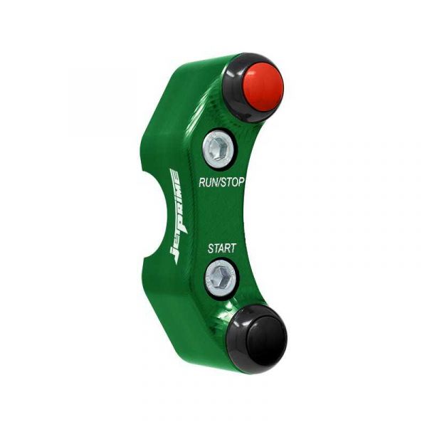 Jetprime Kawasaki Z1000 2010 bis 2022 Lenkerschalter rechts plug & play für Standardpumpe Grün
