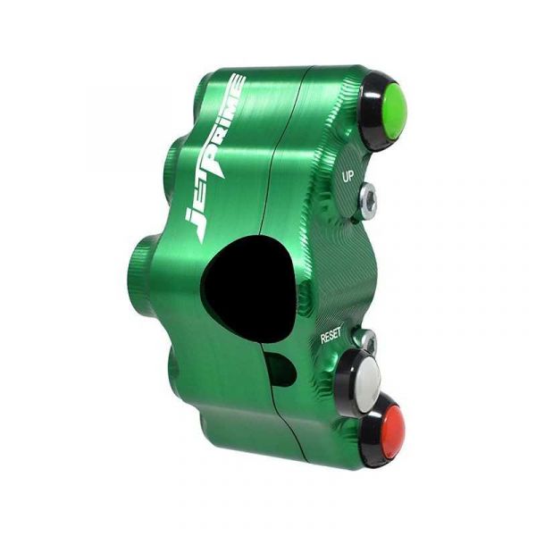 Jetprime Kawasaki ZX-10R RR 2021 bis 2022 Lenkerschalter racing links plug & play Grün