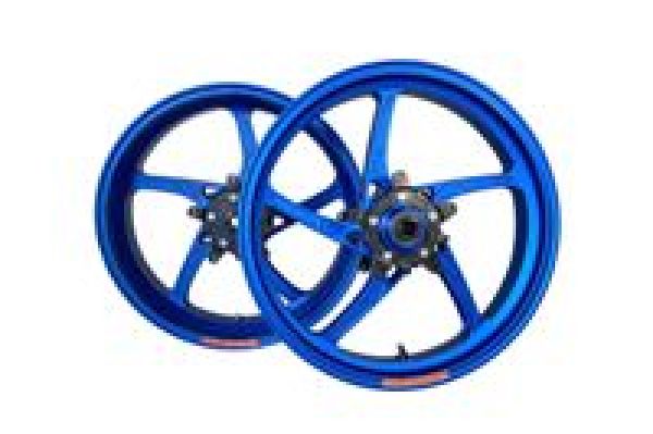 OZ Piega Umbausatz 17 Zoll Aluminium Schmiedefelgen blau matt für Yamaha Tenere 700 ab 2019-