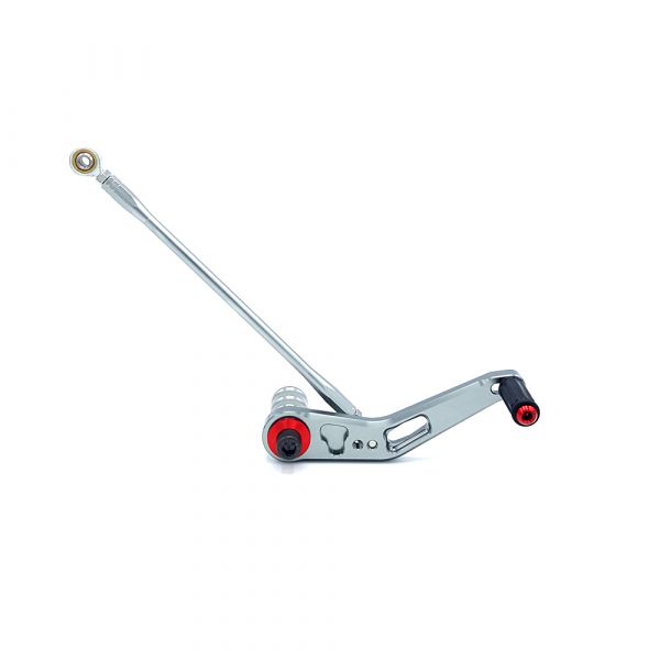 TRACK  Fußrastenanlage titanfarben Suzuki GSX-R600 2006-2010 mit ABE