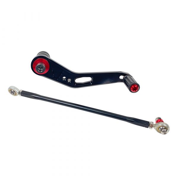 TRACK  Fußrastenanlage schwarz Suzuki GSX-R750 2011-2017 mit ABE