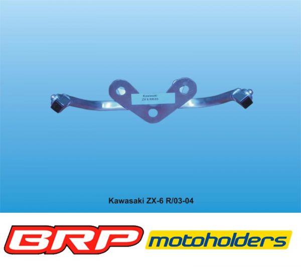 Kawasaki ZX 6R RR 2003 bis 2004 Motoholders Alu Verkleidungshalter Racing für Serieninstrumente fairing holder