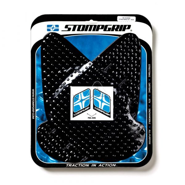 Kawasaki ZX 6R RR 2003-2004 Stompgrip Pads schwarz