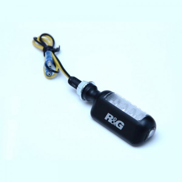R&G Deluxe Aero LED Micro Blinker / Miniblinker SET mit E-Zeichen