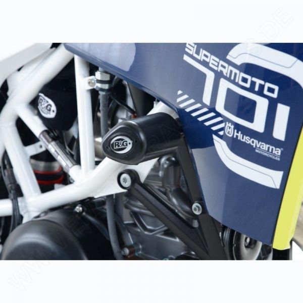 R&G Sturzpads "No Cut" für Husqvarna 701 2015- ,  KTM 690 SMC-R 2019-  und GasGas 700 2022-
