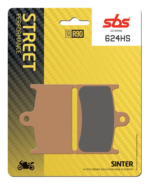 Bremsbelag SBS 624HS Streetexcel Sintermetall