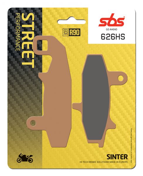 Bremsbelag SBS 626HS Streetexcel Sintermetall