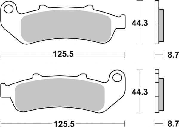 Bremsbelag SBS 685HF Street Ceramic