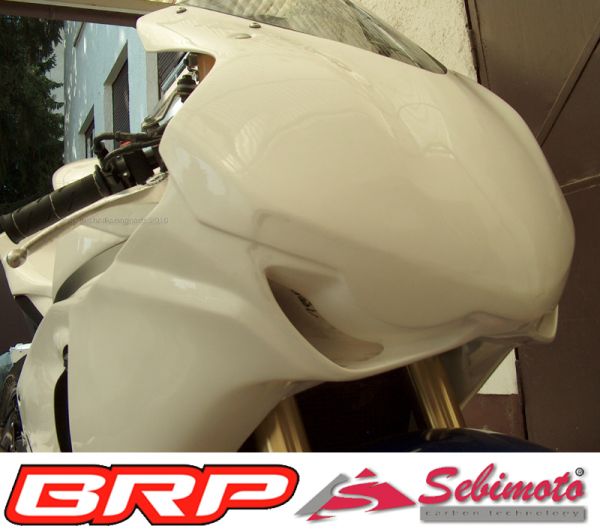 Honda CBR 1000RR 08-11 Sebimoto SC59 Rennverkleidung 2 teilig Unterteil Racing + Höcker geschlossen für Moosgummi Fairing 2 parts lower part racing + tailsection closed for foam rubber
