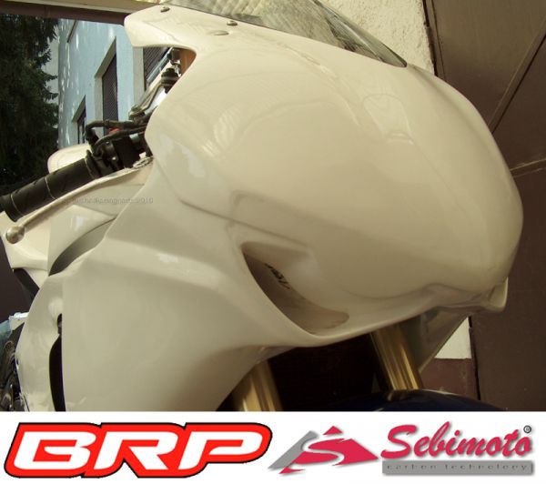 Honda CBR 1000RR 08-11 SC59 Sebimoto Rennverkleidung 2 teilig Unterteil Racing + Höcker geschlossen Ten Kate für Moosgummi Fairing 2 parts lower part racing tailsection closed Ten Kate for foam rubber