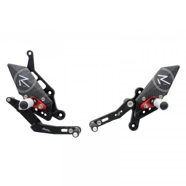 Lightech Fußrastenanlage R Type Yamaha MT-07 2014- / MT-07 Tracer