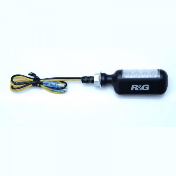 R&G Deluxe Aero LED Micro Blinker / Miniblinker SET mit E-Zeichen