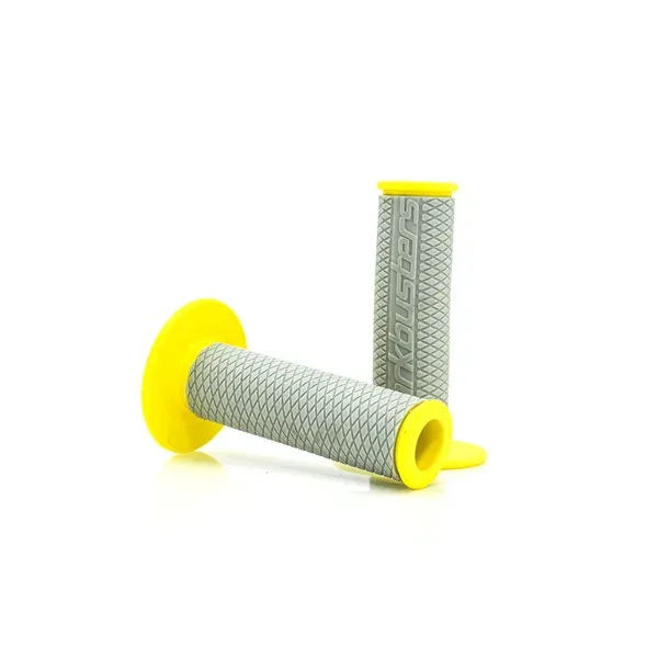 BARKBUSTERS GRIP OPEN END GR/YE GRP-1GY-00-Y Motorradgriffe Grau/Gelb