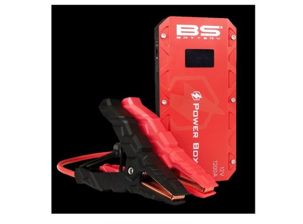 BS BATTERY Power Box PB-02 Batterie Starthilfe / Ladegerät