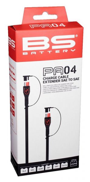 BS BATTERY Ladekabel Verlängerung PA04 - SAE To SAE