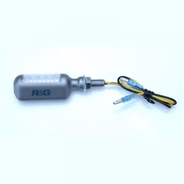 R&G Deluxe Aero LED Micro Blinker / Miniblinker SET mit E-Zeichen