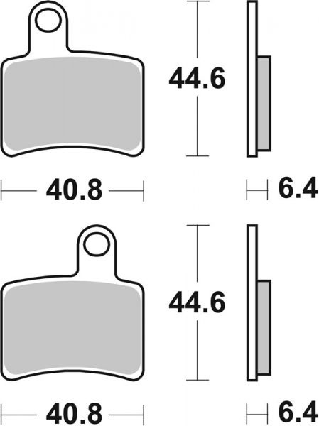Bremsbelag SBS 896HF Street Ceramic