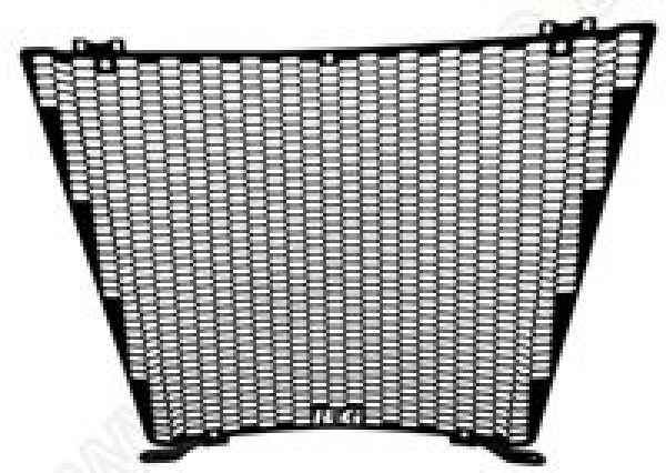 R&G Kühlergitter Schutz PRO BLACK Wasserkühler BMW S 1000 RR ´19- / S 1000 XR ´20- / S 1000 R ´21- / M 1000 R / RR ´21-