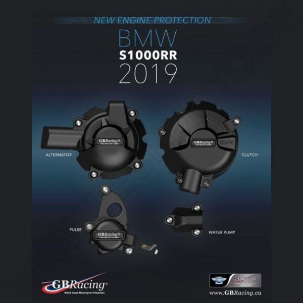 GB Racing Motor Protektor Set BMW S 1000 RR 2019- / M 1000 RR 2021- / S 1000 R 2021-