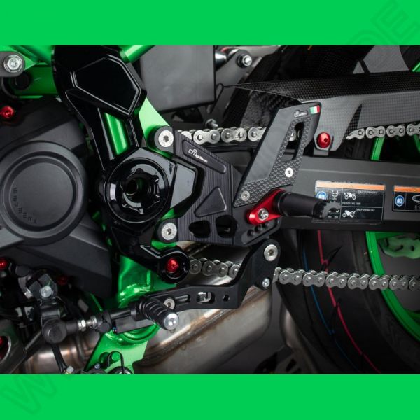 Lightech Fußrastenanlage Kawasaki Z 900 / Z 900 SE 2017-