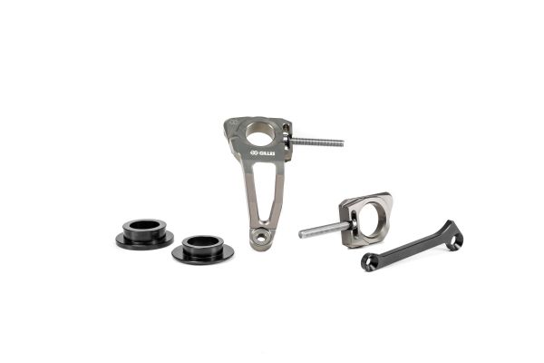 GILLES AXB Kettenspanner und Schnellwechselsystem für Honda Honda CBR 1000 RR 2020-2023 und CBR1000RR-R 2020- grau, SC82