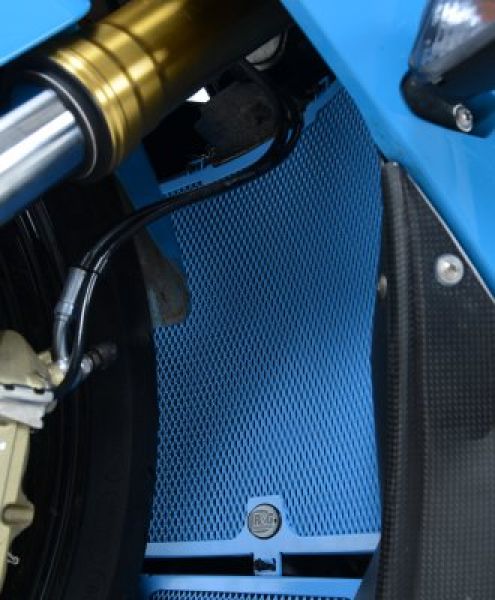 BMW S 1000 RR 2015-2018 R&G Kühlergitter Blau Wasserkühler water radiator guard Blue