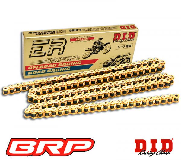 Rennkette DID 520 ERV3 (G&G) Niet gold 94 Glieder
