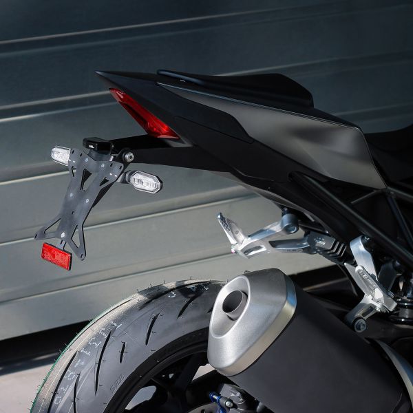 MG Biketec Kurzer Kennzeichenhalter Honda CB 650 R | CBR 650 R | CB 1000 Hornet|SP 2024-