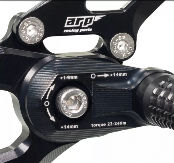 ARP Racing Fussrastenanlage revers Honda CBR  600 RR 2007-2017 Rear set