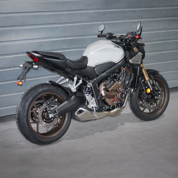 MG Biketec Kurzer Kennzeichenhalter Honda CB 650 R | CBR 650 R | CB 1000 Hornet|SP 2024-