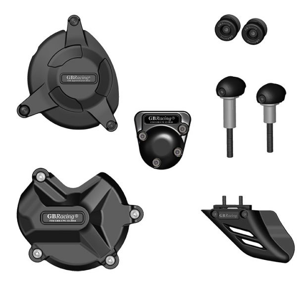 GBRacing Protektorenset BMW HP4 ab 2013 GB Racing Protektion set Street