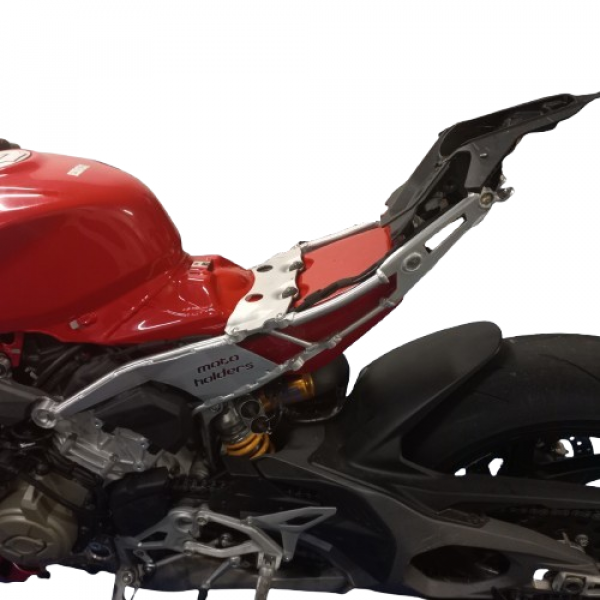 Motoholders Heckrahmen für Ducati Panigale V4 /25 - Aluminium-Rennrahmen mit Auspuffhalterungen für Rennauspuff