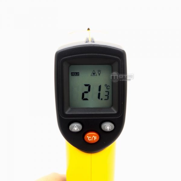 Digital Infrarot Thermometer von - 50 bist + 380 Grad