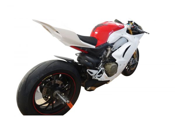 Motocarbons Rennverkleidung Komplettset GFK  mit geschlossenem Einzelsitz-Rennen für Ducati V4 Panigale