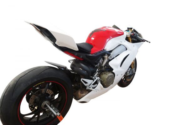 Motocarbons Rennverkleidung Komplettset GFK mit offenem Einzelsitz Ducati V4 Panigale
