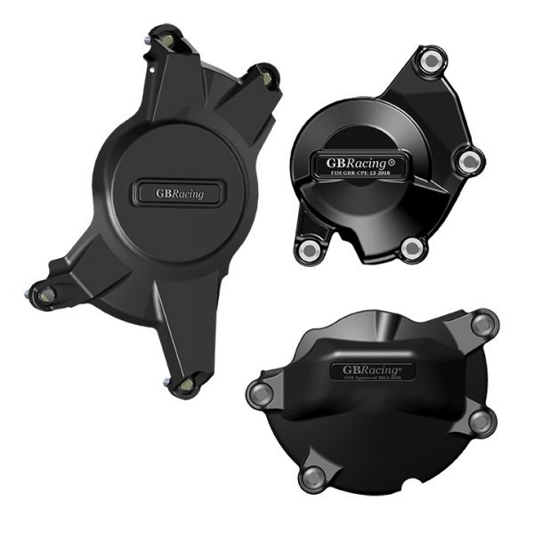 GBRacing Motordeckelschützer Satz Suzuki GSXR 1000 2009 bis 2016 K9 und L0 bis L6 GB Racing Protektor Enginecover protection set