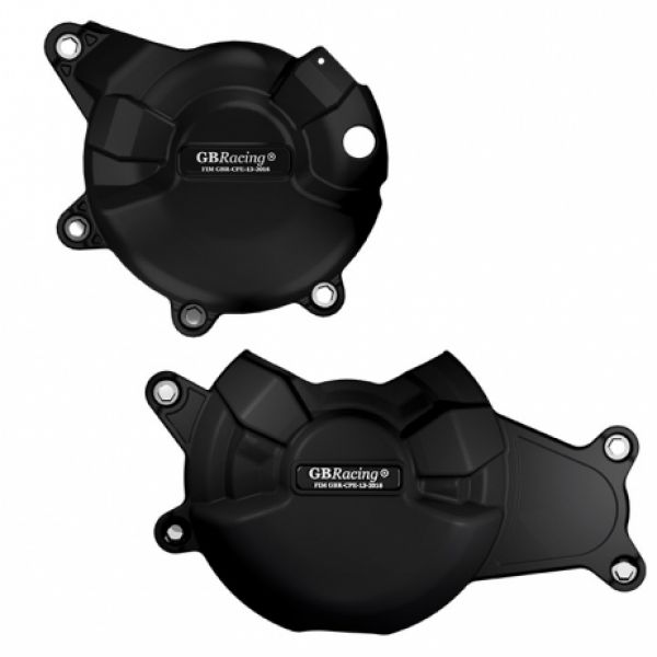 GBRacing Motordeckelschützer Satz Yamaha MT07 Tracer und XSR700 und FZ 07 2014 bis 2018 GB Racing Protektor Enginecover protection set