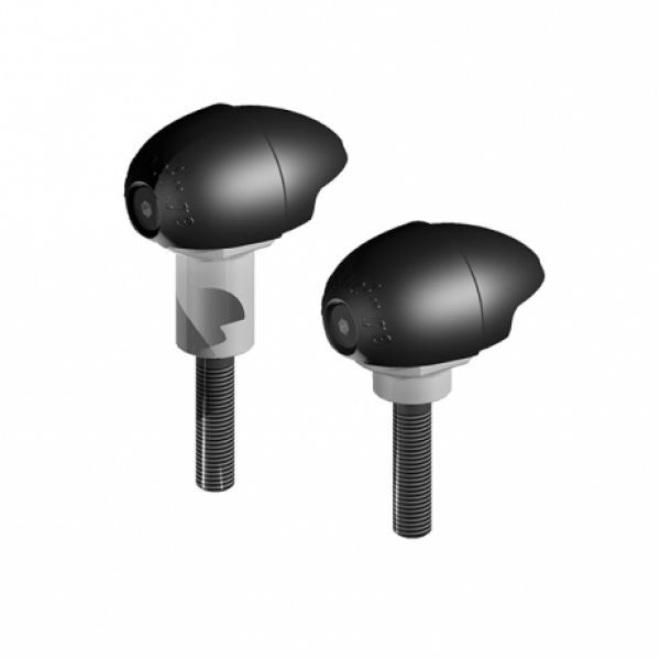 GBRacing Yamaha R1 und MT-10 2015 bis 2022 RN32/RN45/RN49/RN65/RN78 GB Racing Rahmenprotektoren STREET bullet frame slider