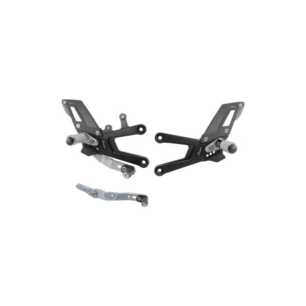 Lightech Fußrastenanlage Honda CBR 1000 RR-R / SP 2020- mit klappbaren Rasten  mit ABE