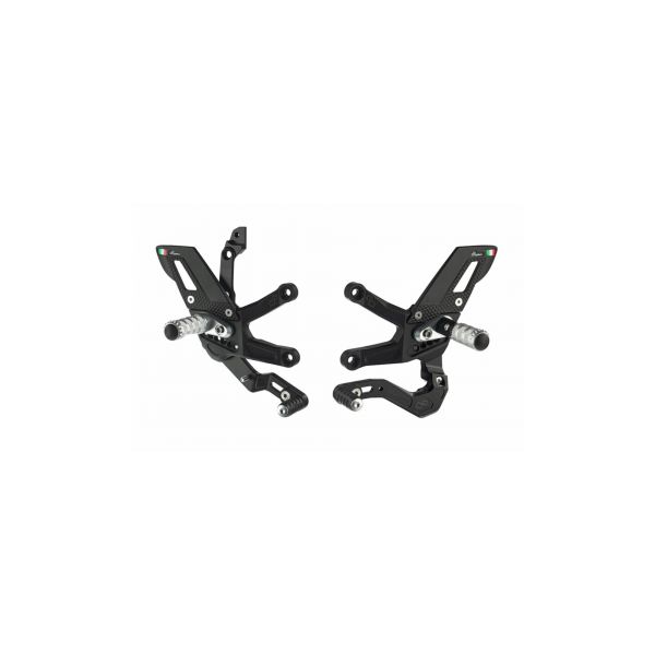Lightech Fußrastenanlage Standard Kawasaki ZX-10 R / RR 2021- mit klappbaren Rasten  mit ABE